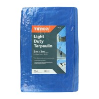 Timco Light Duty Tarpaulin 2M x 3M 3.04