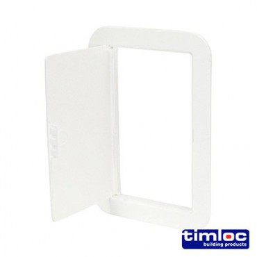 Timloc Access Panel Hinged 155mm x 235mm White