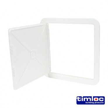 Timloc Access Panel Hinged 305mm x 305mm White