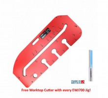 Titman EWJ700 Worktop Jig with FREE E153HTC Router Cutter 88.80