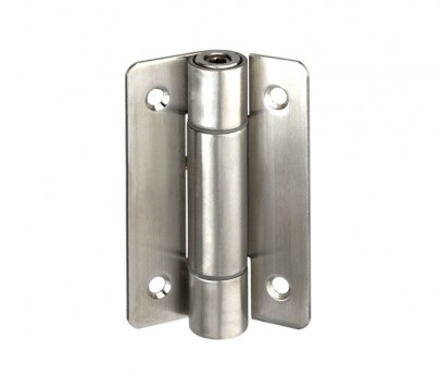 Toilet Cubicle Hinge Adjustable Spring T120SM Grade 316 Satin Stainless Single