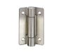 Toilet Cubicle Hinges Non-Adjustable Unsprung T121SM Grade 316 Satin Stainless Single