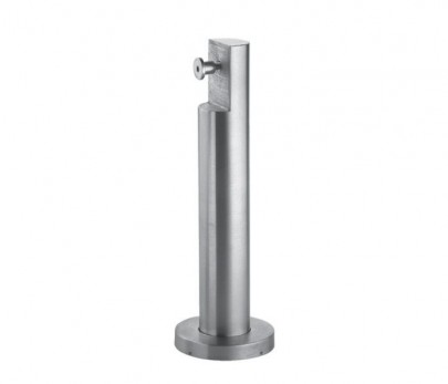 Toilet Cubicle Leg 150mm T340P Polished Stainless