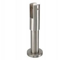 Toilet Cubicle Leg Adjustable T300S Satin Stainless 43.38