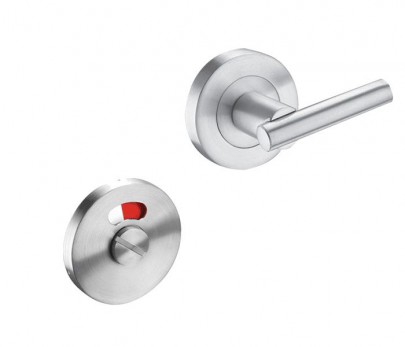 Toilet Cubicle Door Lock with Indicator for Deadbolt T209S Satin Stainless Steel
