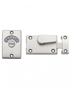 Toilet Door Indicator Bolt Stainless Steel ZAS25SS