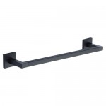 Towel Bar Rail 450mm Bathroom Accessory Marcus Chelsea Matt Black 29.06