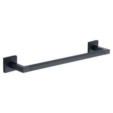 Towel Bar Rail 450mm Bathroom Accessory Marcus Chelsea Matt Black