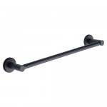 Towel Bar Rail 450mm Bathroom Accessory Marcus Oxford Matt Black 21.36