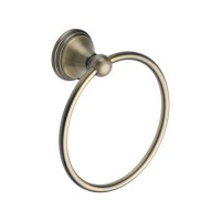 Towel Ring Bathroom Accessory Marcus Cambridge Matt Antique Bronze 11.82