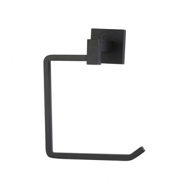 Towel Ring Bathroom Accessory Marcus Chelsea Matt Black