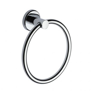 Towel Ring Bathroom Accessory Marcus Oxford Polished Chrome