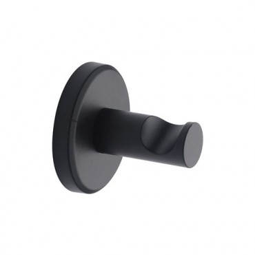 Towel Robe Hook Bathroom Accessory Marcus Oxford Matt Black