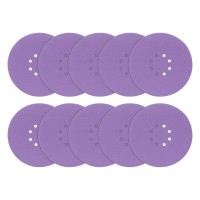 Trend Zirconium Random Orbital Sanding Discs 125mm x 40Grit Pack of 10 AB/125/40Z 7.83