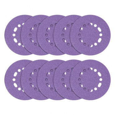 Trend Zirconium Random Orbital Sanding Discs 150mm x 40Grit Pack of 10 AB/150/40Z
