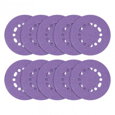 Trend Zirconium Random Orbital Sanding Discs 150mm x 60Grit Pack of 10 AB/150/60Z