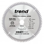 Trend Circular Saw Blade CSB/16080 Craft Pro TCT 160mm 80T 20mm 41.53