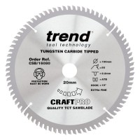 Trend Circular Saw Blade CSB/16080 Craft Pro TCT 160mm 80T 20mm 41.53