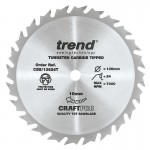 Trend CSB/13624T Wood Saw Blade 136mm x 10mm x 24T x 1.5mm 23.82