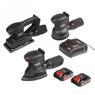 Trend Cordless 3 Sander Kit T18S/E