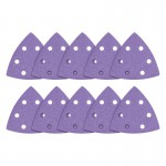 Trend Delta Sanding Sheets 93mm x 80Grit Pack of 10 AB/OSC/80Z 5.90