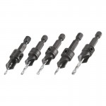 Drill & Countersink Bit Set Trend QR/CS/SET 5 Piece Set 20.34