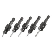 Drill & Countersink Bit Set Trend QR/CS/SET 5 Piece Set 24.64