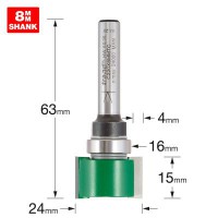 Trend Router Cutter Intumescent Recesser C220X8MMTC TCT 15mm x 24mm 42.79