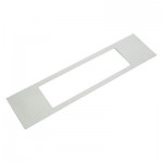 Trend WP-LOCK/T/24 Lock Faceplate Template 25mm x 125mm 14.90