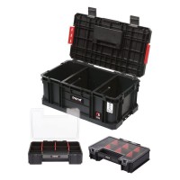 Trend Modular Storage Compact Toolbox 200 & 2 Organisers MS/C/200/ORG 60.83