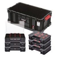 Trend Modular Storage Compact Tote 200 & 6 Organisers MS/C/200T/ORG 87.89