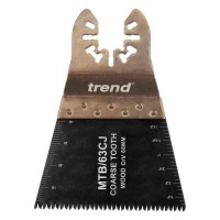 Trend MTB/63CJ Multi Tool Blades 68X40MM CrV 5 Pack Coarse Japanese Style 15.18