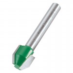 Trend Combi Trimmer Router Bit C047AX1/4TC 60 Degree Angle 12.7mm Diameter 27.73