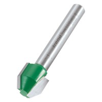 Trend Combi Trimmer Router Bit C047AX1/4TC 60 Degree Angle 12.7mm Diameter 27.73