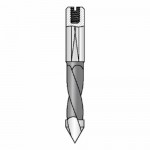 Trend IT/2016157 201 BK TCT Through Hole Drill 5x70x10x25 Left Hand 27.02