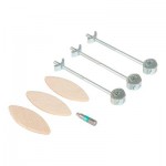 Trend Zipbolt Compact Laminate Connector Kit ZIP/20/100/3 13.98