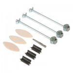 Trend Zipbolt Slimline Worktop Connector Kit  ZIP/25/158/3 13.98