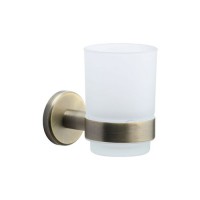 Tumbler Toothbrush Holder Bathroom Accessory Marcus Oxford Matt Antique Bronze 13.50