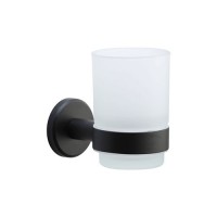 Tumbler Toothbrush Holder Bathroom Accessory Marcus Oxford Matt Black 12.37