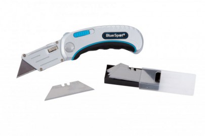 Folding Utility Knife Quick Change BlueSpot 29023