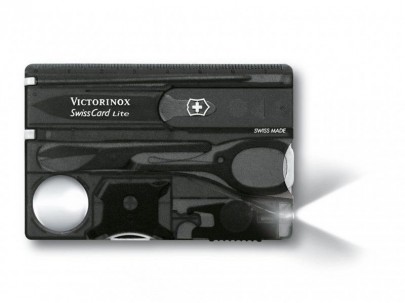 Victorinox Swiss Card Lite Onyx Anthracite Translucent