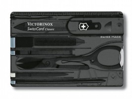 Victorinox Swiss Card Anthracite Translucent Onyx 27.55