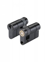 Vier Euro Single Cylinder 45mm 5 pin Black 8.74