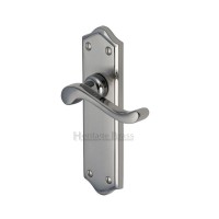 Marcus W4200-MC Buckingham Lever Lock Door Handles Mercury Split Finish 39.46