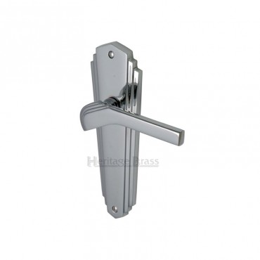 Marcus WAL6530-PC Waldorf  Lever Bathroom Door Handles Polished Chrome