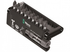 Wera 8755-9/IMP Impaktor 10 Piece Pozi Screwdriver Bit Check Set 48.90