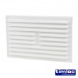 White Plastic Vents