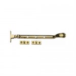 Spoon End Window Stay Marcus V990 8\" 203mm Polished Brass 14.28