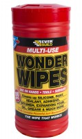 Everbuild Wonder Wipes 100 Size Tub 7.74