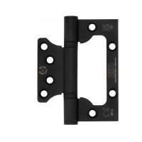 Zoo Hardware Grade 11 Flush Hinges ZHSSFH-243S-MB Matt Black Pair 6.24